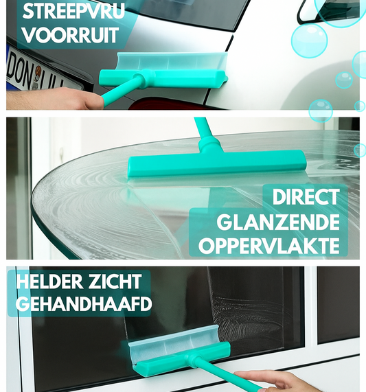 AquaSwipe™ - Recycleerbare siliconen raamtrekker set