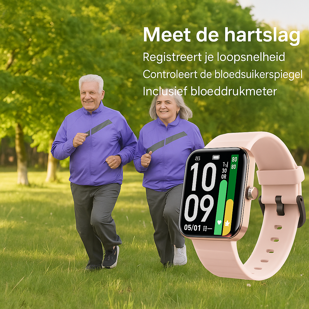 Gezondheidsmonitor-horloge